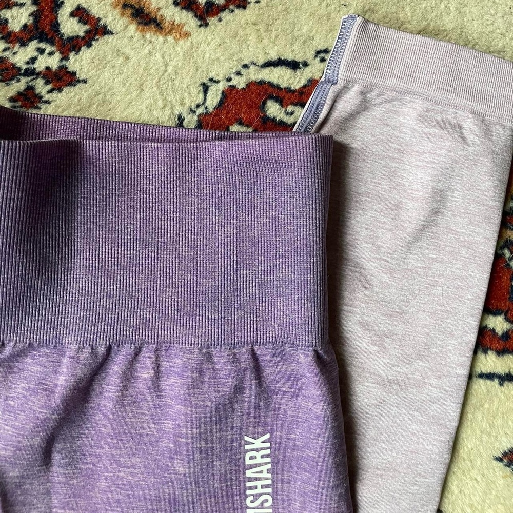 Gymshark Adapt Ombre Leggings in purple - Picture 8 of 8